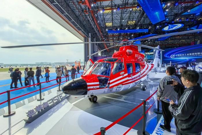 第七屆中國(guó)天津國(guó)際直升機(jī)博覽會(huì)開幕