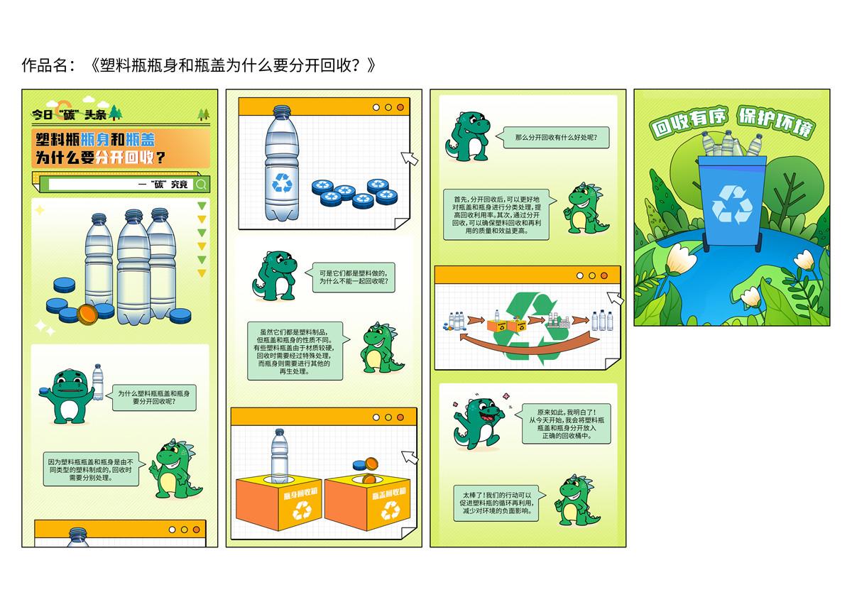 《塑料瓶瓶身和瓶蓋為什么要分開回收？》