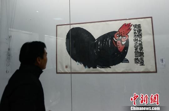 王憨山繪畫精品展湘潭開(kāi)幕 70余件花鳥作品集中亮相