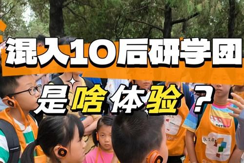 90后大齡兒童混進(jìn)10后研學(xué)團(tuán)，被教育了……