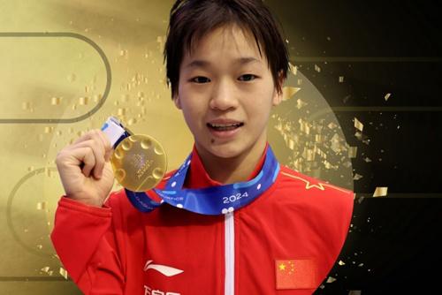 實(shí)至名歸！全紅嬋當(dāng)選年度最佳